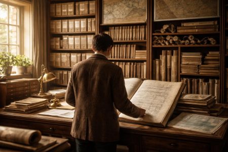 personne-bureau-archives-livre-ancien