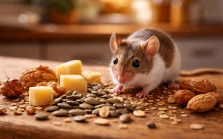 souris-table-graines-fromage-cuisine