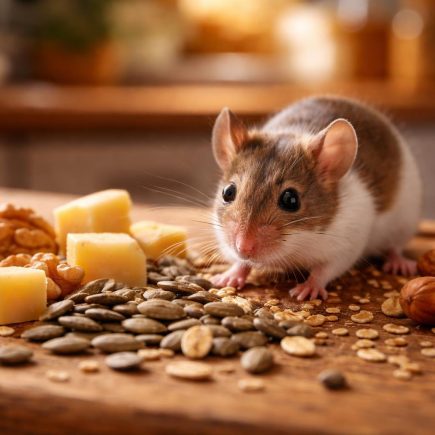 souris-table-graines-fromage-cuisine