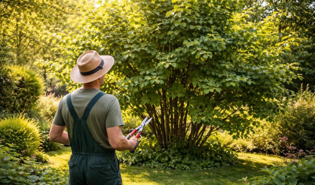jardinier-secateur-noisetier-soleil