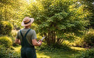 jardinier-secateur-noisetier-soleil