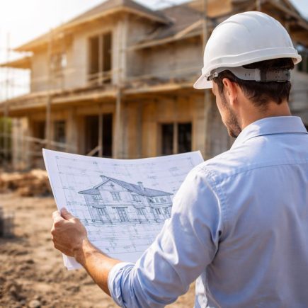 architecte-plans-maison-construction-echafaudages