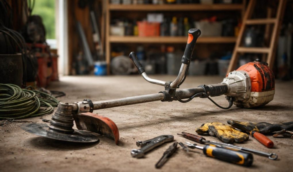 debroussailleuse-outils-garage-etageres